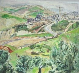 דבי קמפל , נוף בשומרון (הגדל)