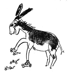 החמור החכם ,אריה נבון (הגדל)