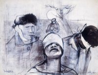 רות שלוס חבישות בעקבות ואן גוך (הגדל)