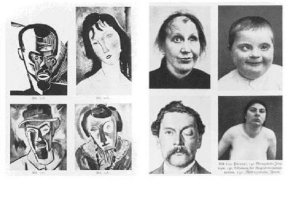 אמנות מנוונת , הכרזה מהתערוכה משנת  1937  (הגדל)