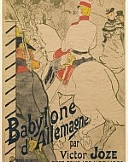 הנרי דה טולוז לוטרק, Babylone d’Allemagne