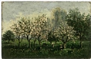 Daubigny, Charles Francois,Apple Trees in Blossom