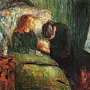 The Sick Child - Edvard Munch, 1885
