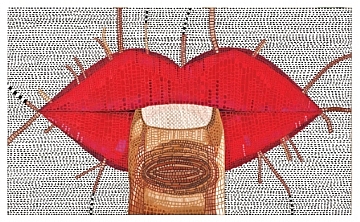 יום הולדת 40 שמח לי, אקריליק וטושים על בסיס שמן (הגדל)