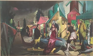 ניאו ראוך בגלריה דיויד זווירנר בניו יורק. (הגדל)