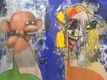 ג'ורג' קונדו בגלריה סקרסדט ניו יורק (הגדל)