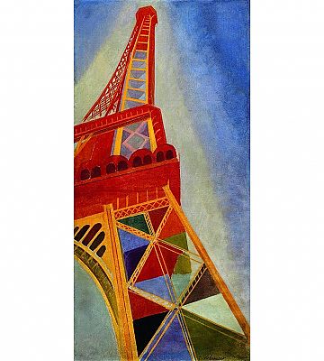 רובר דלוניי, מגדל אייפל, שמן על בד, (הגדל)