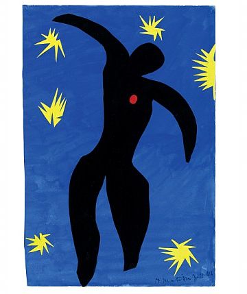 הנרי מאטיס, איקארוס, 1946 (מרכז פומפידו), (הגדל)