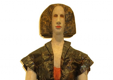 אשת לוט דימוי עובר - במוזיאון בר דוד לאמנות ויודאיקה (הגדל)