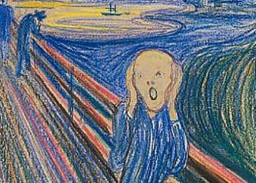 "הצעקה" של אדוארד מונק (הגדל)