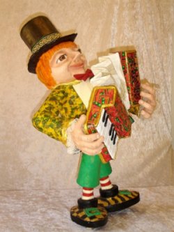 האקורדיוניסט תערוכת הקרקס