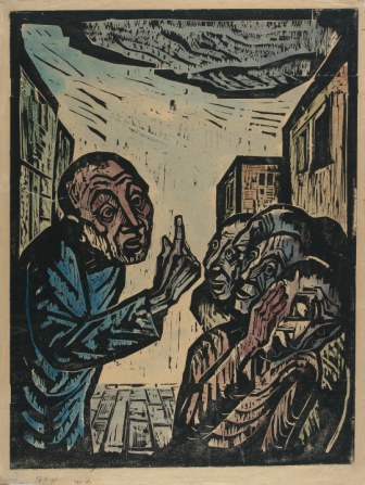 יונה מטיף בנינווה, 1923