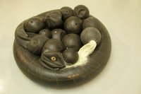 דרורה ויצמן - פנימים, קוטר 1 מטר,פנימיות גלגלים וכדורים