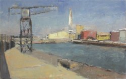 חנה דוכן , נמל תל אביב הישן