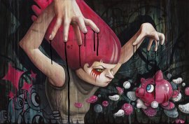 גבי נתן , אקריליק על בד, אוסף יפעת גוריון עופר , צילום גבי נתן