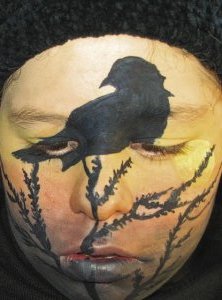 כריסטין דניאל ,ללא כותרת ציור נוף